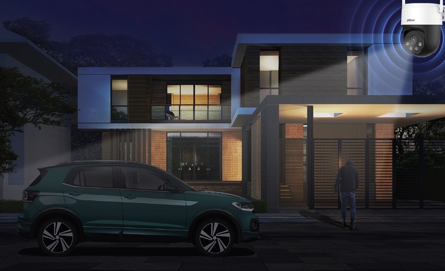 IP kamera Dahua P3AS-PV PTZ, 3Mpx, f=4mm bílá Dahua P3AS-PV, bílá