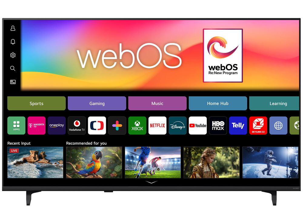 webOS s Re:New a LG Shield nabízí aktualizace 5 let a vysokou úroveň ochrany dat.