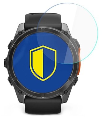Tvrzené sklo 3mk HARDY Fusion Watch Protection na Garmin Fenix 8 Amoled 51mm Tvrzené sklo 3mk HARDY Fusion Watch Protection na Garmin Fenix 8 Amoled 51mm