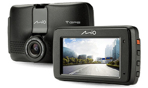 Autokamera Mio MiVue 733 WIFI GPS (s parkovacím režimem) černá