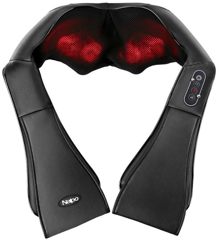 Masážní přístroj NAIPO MGS-150DC černý/šedý