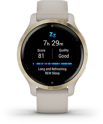 GPS hodinky Garmin Venu 2S - ZÁNOVNÍ - 12 měsíců záruka - Rose Gold/White Leather Band GPS hodinky Garmin Venu 2S - ZÁNOVNÍ - 12 měsíců záruka - Rose Gold/White Leather Band