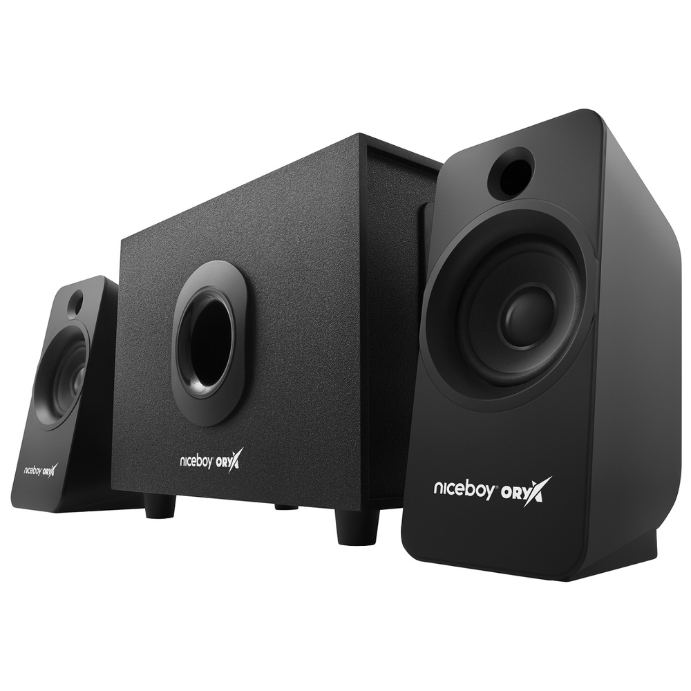 Reproduktory Niceboy ORYX VOX 2.1 MAXX BASS černé