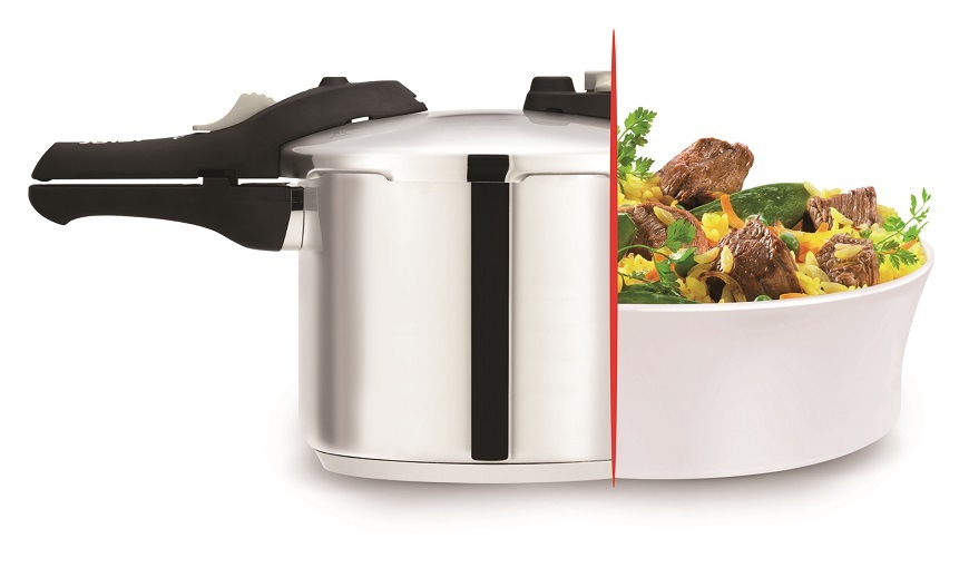 Tlakový hrnec Tefal P2530756 Secure 5 Neo, 6 l nerez