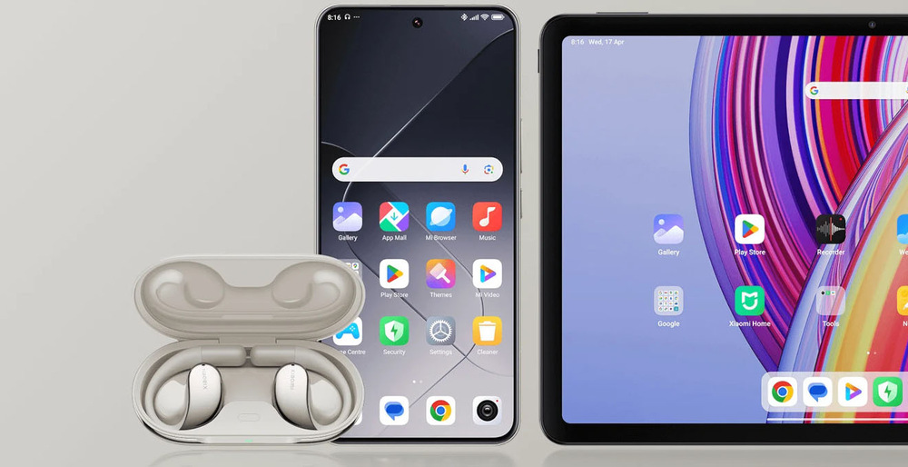Sluchátka Xiaomi OpenWear Stereo šedá Sluchátka Xiaomi OpenWear Stereo šedá