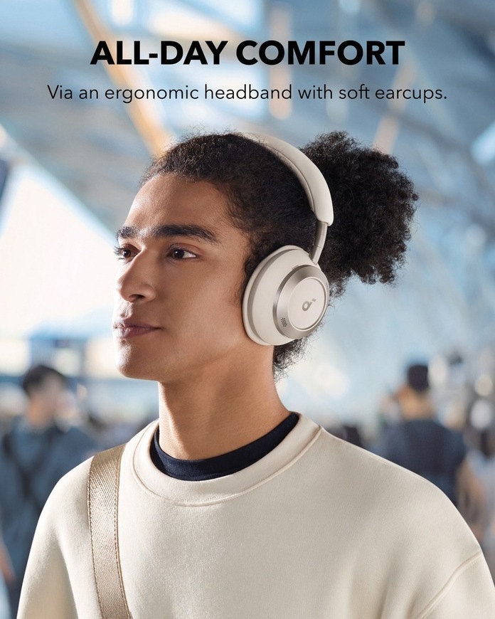Sluchátka Anker soundcore Space One Pro bílá Anker Soundcore Space One Pro White