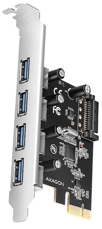 Řadič Axagon PCEU-430RS - 4x USB 5Gbps port