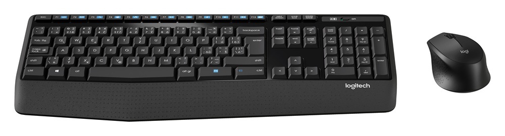 Klávesnice s myší Logitech Wireless Combo MK345, CZ/SK černá Klávesnice s myší Logitech Wireless Combo MK345, CZ/SK černá