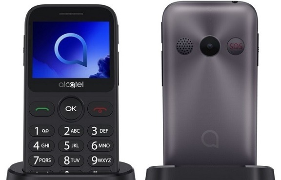 Mobilní telefon ALCATEL 2019G šedý