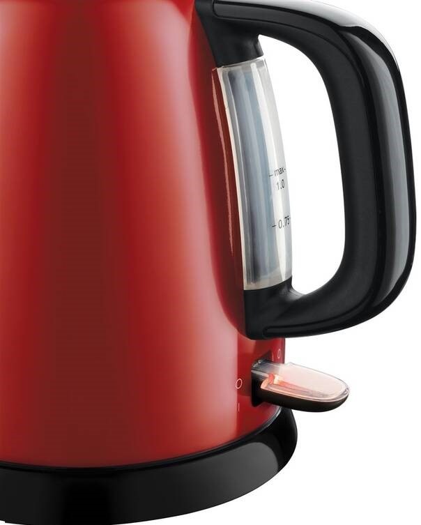Rychlovarná konvice RUSSELL HOBBS 24992-70 Mini Flame Red červená Rychlovarná konvice RUSSELL HOBBS 24992-70 Mini Flame Red červená
