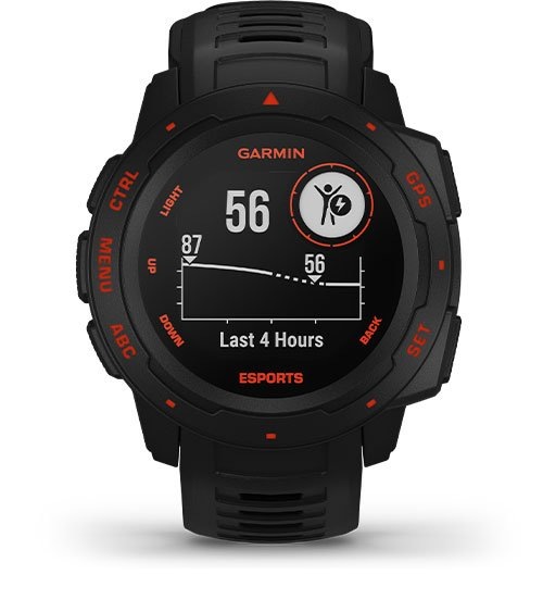 Chytré hodinky Garmin Instinct Esports Edition - Black Lava