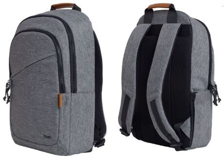 Batoh na notebook Trust Avana Eco-friendly pro 16" šedá