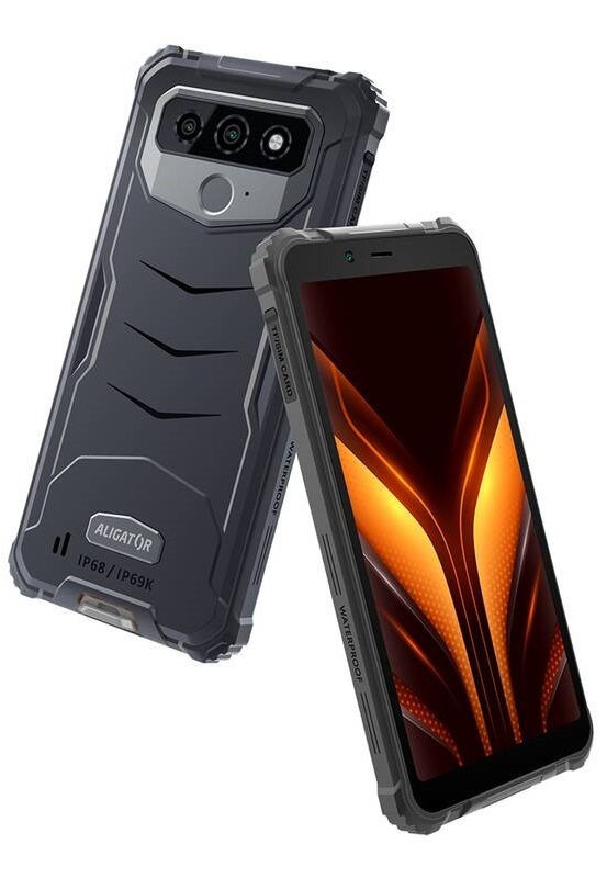 Mobilní telefon Aligator RX850 eXtremo 4 GB / 64 GB černý/šedý