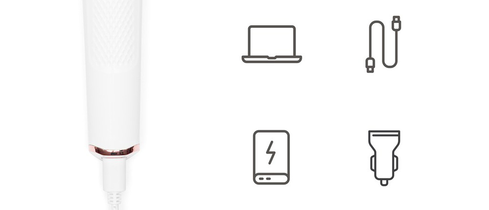 Holicí strojek RIO SHTR 4v1 dobijete přes USB
