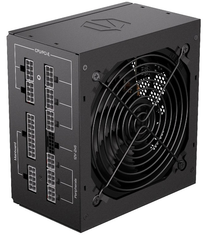 Počítačový zdroj ENDORFY Supremo FM6 Gold 750W s certifikací 80 PLUS Gold, černá barva