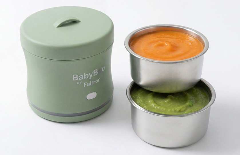 Ohřívač dětské stravy Faitron BabyBoo HB-BB-02-70B zelený Ohřívač dětské stravy Faitron obsahuje vyjímatelnou misku z kvalitní nerezové oceli