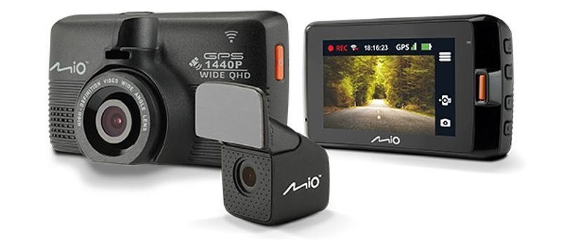 Autokamera Mio MiVue 752 Wi-Fi DUAL černá