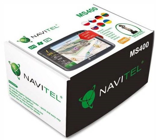 Navigační systém GPS NAVITEL MS400 černá