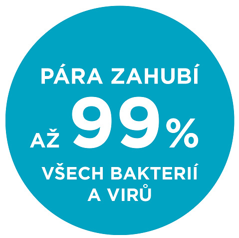 Parní mop Concept Perfect Clean CP2000 bílý/modrý