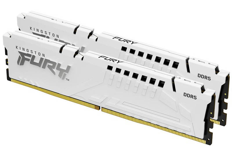 DIMM Kingston FURY Beast White EXPO 64 GB (2× 32 GB) (KF560C30BWEK2-64)