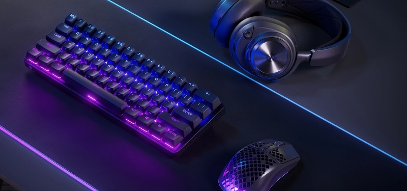 Klávesnice SteelSeries Apex Pro Mini WL US černá