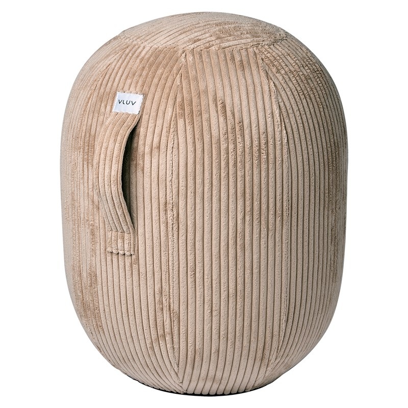 Balanční stolička VLUV Kapsul Vlip S Beige, béžová barva.
