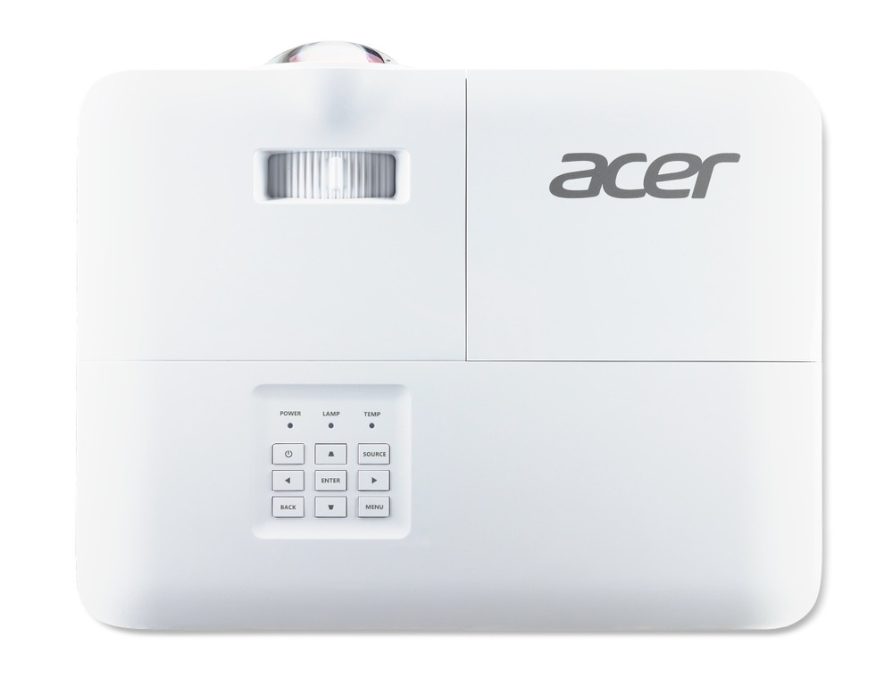 Projektor Acer S1287n bílý Integrované kvalitní reproduktory poskytují čistý a bohatý zvuk