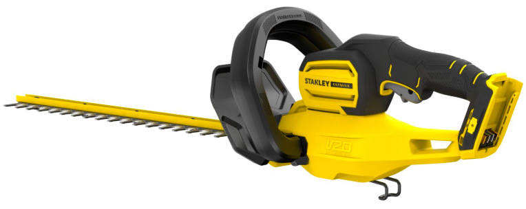 Nůžky na živý plot Stanley FatMax SFMCHT650B-XJ boční pohled na konstrukci plotostřihu