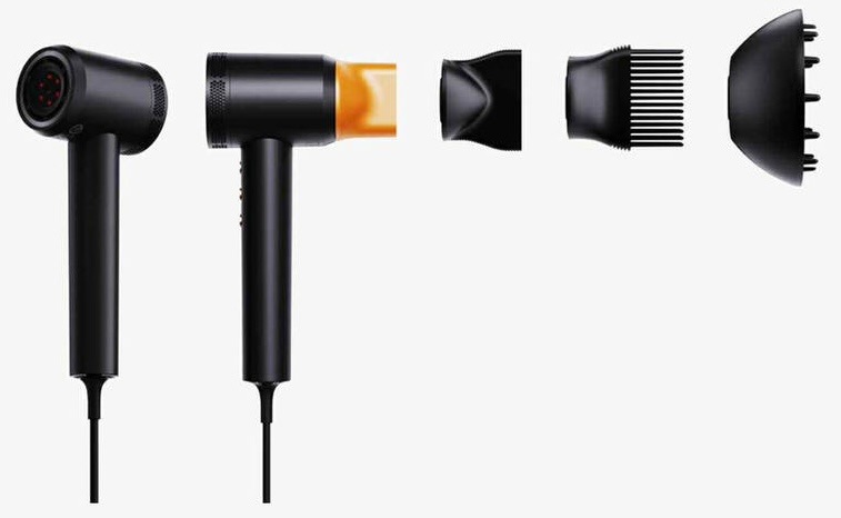 Fén Powerton SMART IONAI s výměnnými nástavci pro běžné sušení i styling vlasů