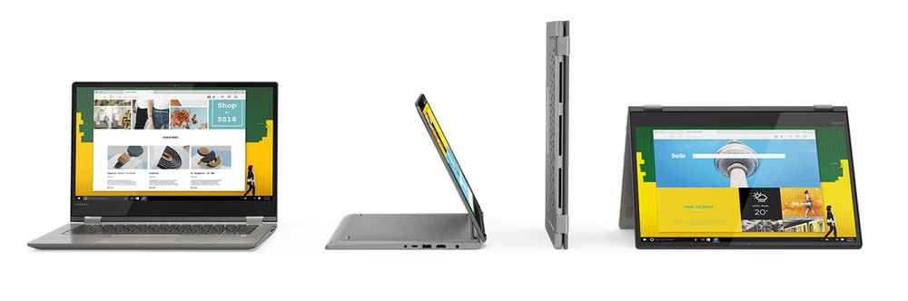 Notebook Lenovo Yoga 530-14IKB šedý Notebook Lenovo Yoga 530-14IKB šedý