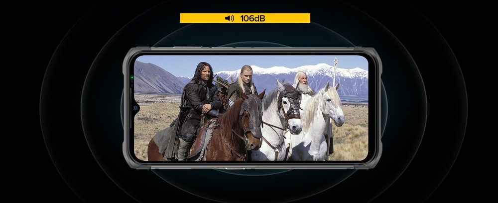 Mobilní telefon UleFone Armor 12 5G černý Mobilní telefon UleFone Armor 12 5G černý