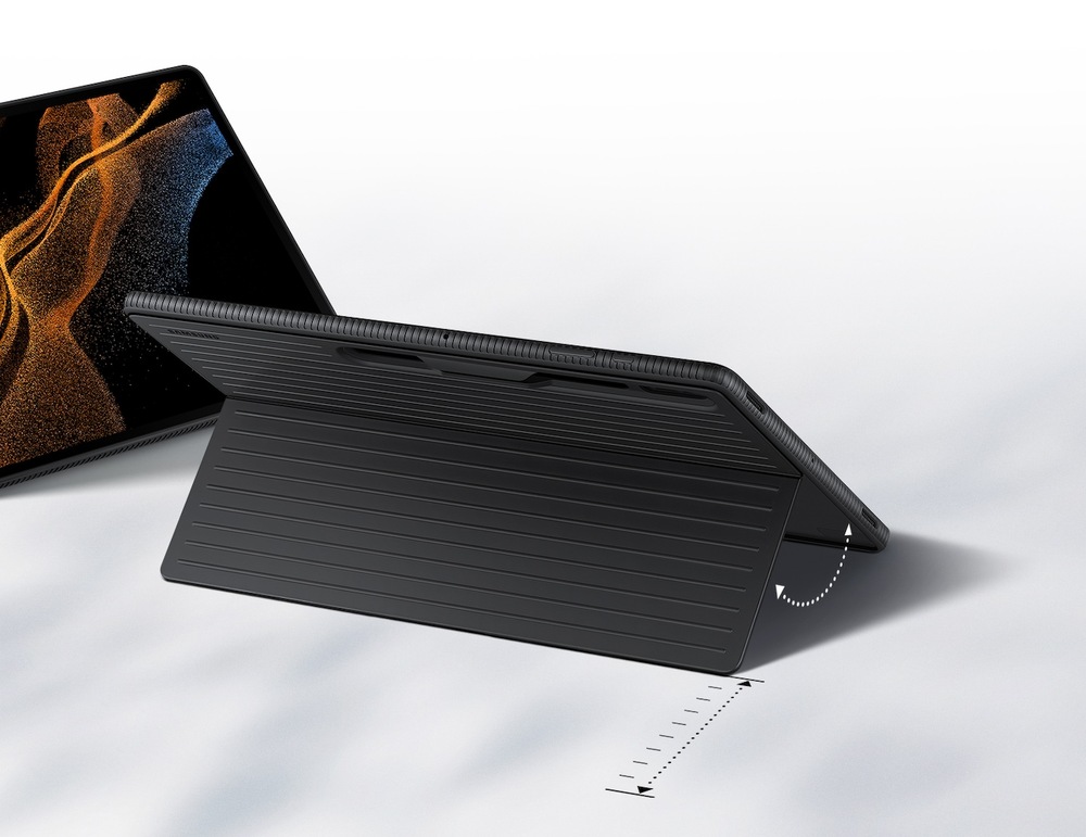 Kryt Samsung Standing Cover Galaxy Tab S8+ černé Kryt Samsung Standing Cover Galaxy Tab S8+ černé