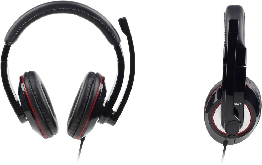 Headset Gembird MHS-U-001 Gaming černý Gembird MHS-U-001 Gaming