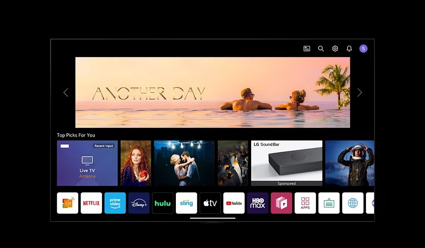 Televize LG OLED55CS lg_thinq