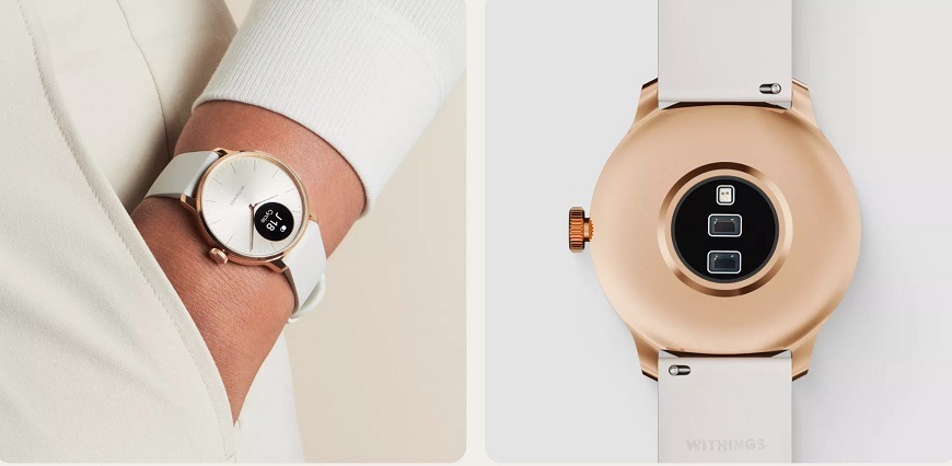 Chytré hodinky Withings Scanwatch Light 37 mm bílé Chytré hodinky Withings Scanwatch Light 37 mm bílé