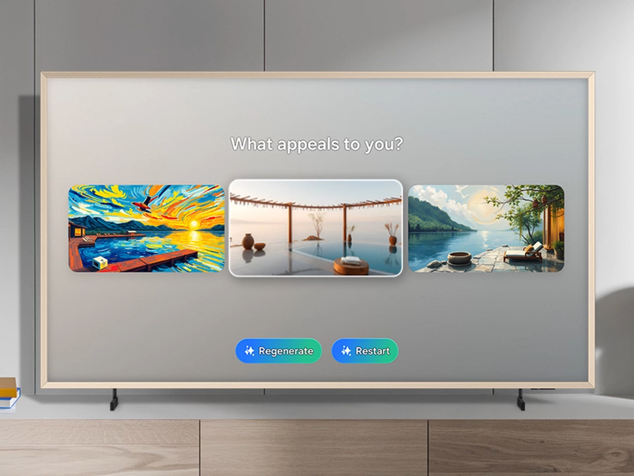 Televize Samsung The Frame QE50LS03F Bílý ekologický ovladač SolarCell k televizi QE50LS03F