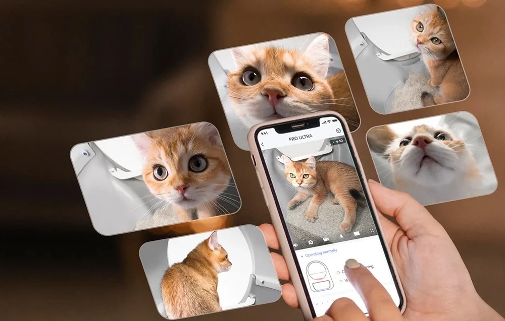 Chytrý záchod Catlink Scooper Pro Ultra bílý A to i když nejste doma!
