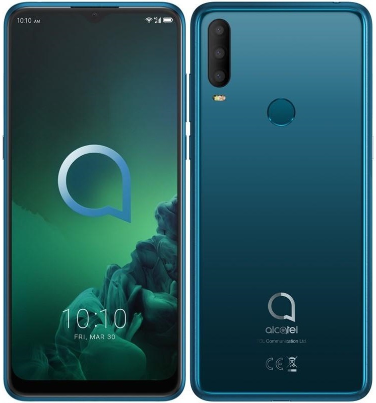 Mobilní telefon ALCATEL 3X 2019 128 GB zelený Mobilní telefon ALCATEL 3X 2019 128 GB zelený