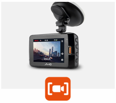 Autokamera Mio MiVue 792 černá