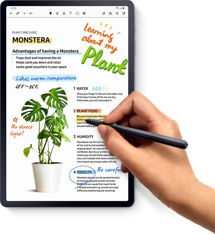 Dotykový tablet Samsung Galaxy Tab S7+ 5G modrý