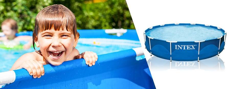 Bazén Intex Metal Frame Pool 3,66 x 0,76 m 28210NP Bestway Steel Frame Pool 366 x 122 cm