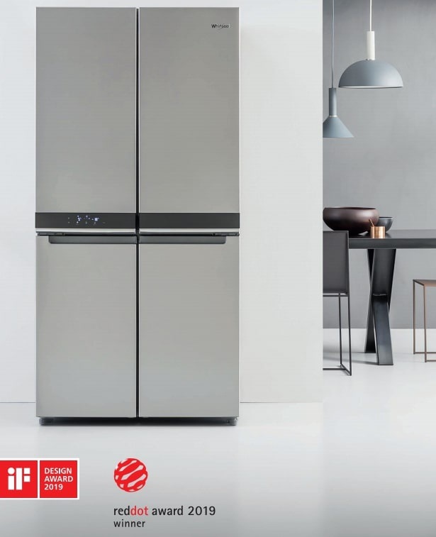 Americká lednice Whirlpool W Collection WQ9 B2L nerez Americká lednice Whirlpool W Collection WQ9 B2L nerez