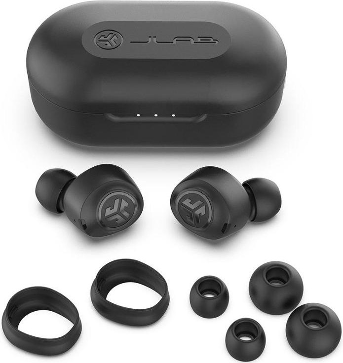 Sluchátka JLab JBuds Air True Wireless Earbuds černá JLab JBuds Air True Wireless Earbuds