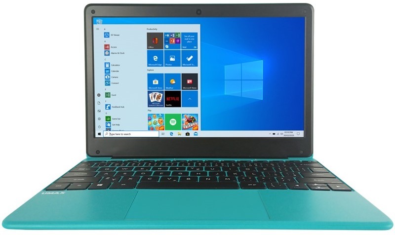 Notebook Umax VisionBook 12Wr modrý