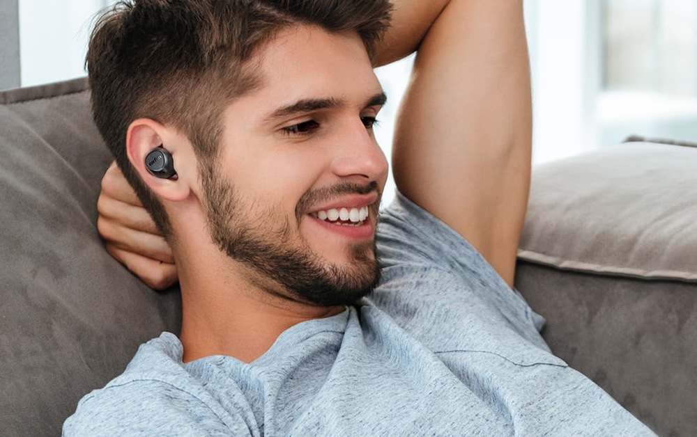 Sluchátka EarFun Free 2S černá Sluchátka EarFun Free 2S černá