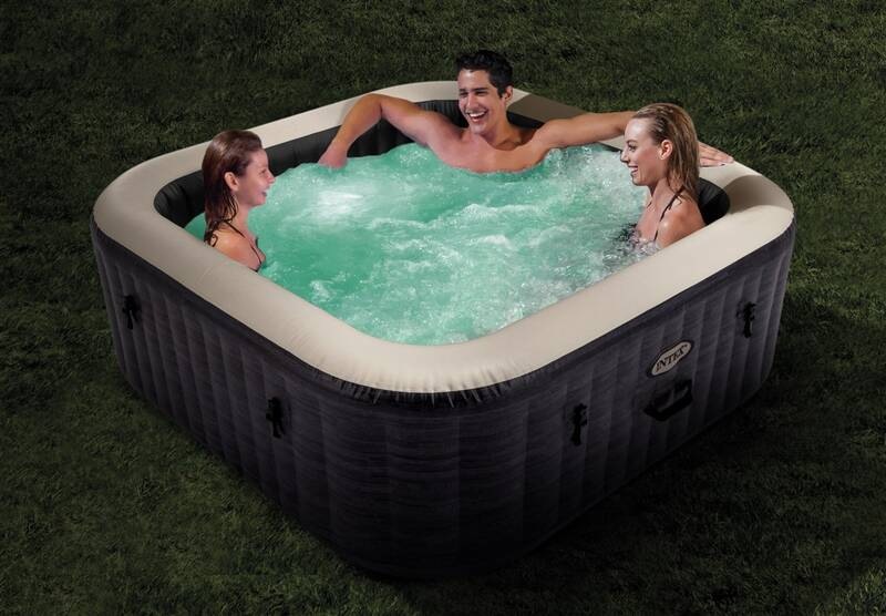 Vířivka Intex 28450 PureSpa Greystone Deluxe 211 x 71 cm Vířivka Intex 28450 PureSpa Greystone Deluxe 211 x 71 cm