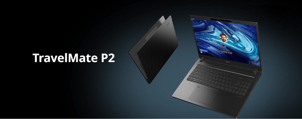 Notebook Acer TravelMate P2 (TMP215-54-55JV) šedý Notebook Acer TravelMate P2 (TMP215-54-55JV) šedý
