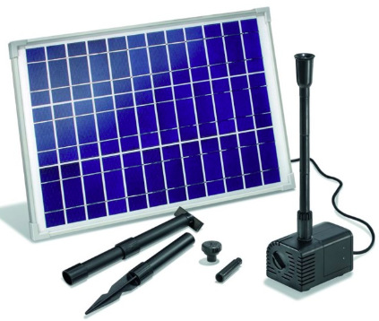 Fontána pro jezírka Heissner SP610-00 610 l/h solar