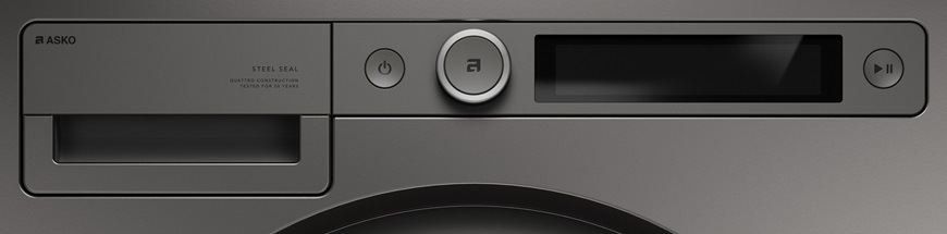Pračka ASKO W5096RT, titanium, panel