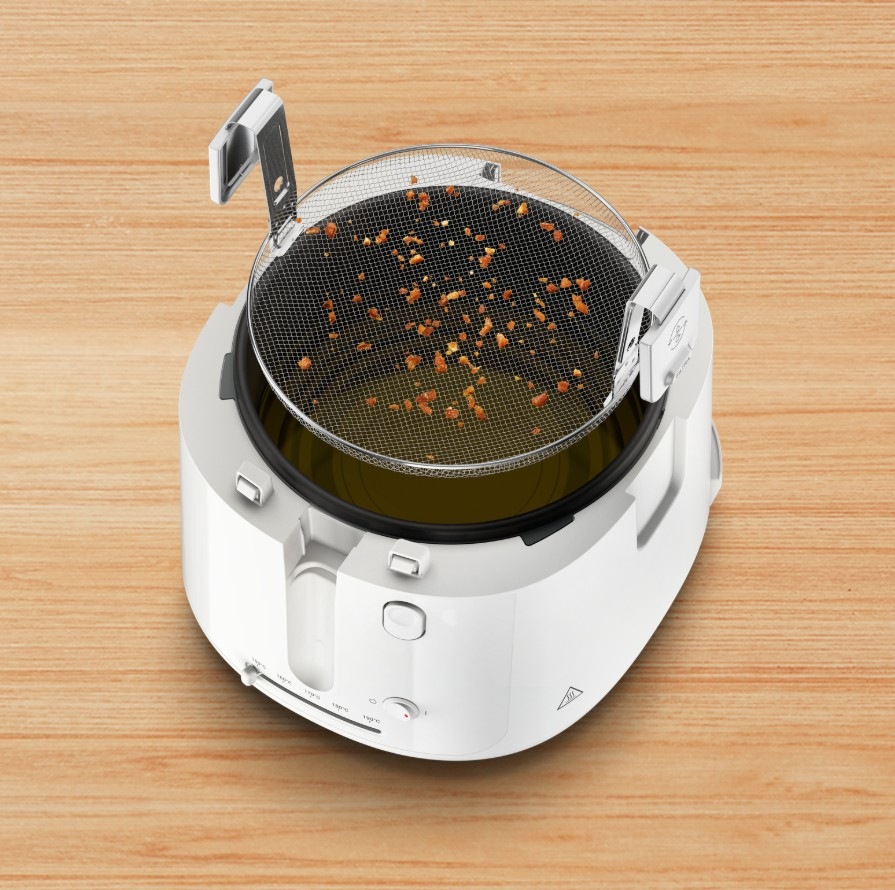 Detail filtračního síta Fritézy Tefal Filtra Vision, FF2541E0